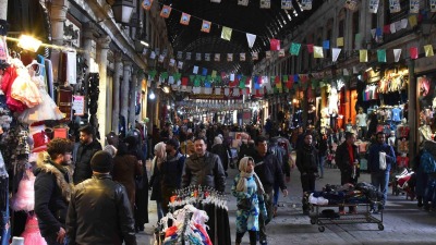 سوق الحميدية في العاصمة دمشق - 19 آذار 2020 (صحيفة تشرين)