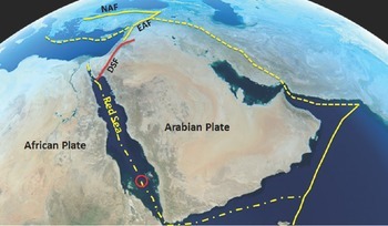 الفالق العربي والإفريقي - مركز أبحاث كامبردج -