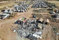 منسقو الاستجابة يدين استهداف النظام لمخيمات النازحين شرقي إدلب