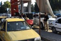 محطة وقود في دمشق (الوطن)