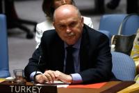 مندوب تركيا الدائم لدى الأمم المتحدة فريدون سينيرلي أوغلو - الأناضول