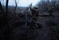 الجيش الأوكراني في منطقة دونيتسك عشية رأس السنة الجديدة (رويترز)