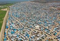 مخيم أطمة قرب الحدود التركية