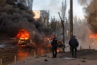أوكرانيا تعلن صد هجوم روسي "ضخم" على كييف