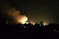 قصف إسرائيلي سابق على محيط دمشق