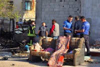 وفاة طفل سوري بحريق ساحة للخردة قرب خيمته في مرسين