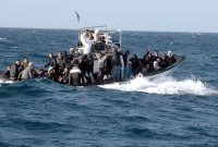 مركب صيد يحمل مهاجرين - المصدر: الإنترنت
