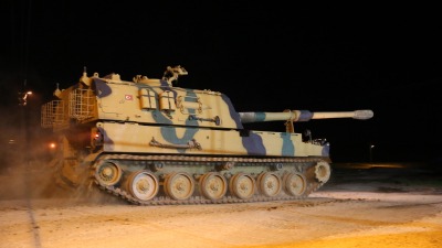 عربة عسكرية تركية (الأناضول)