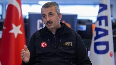 رئيس إدارة الكوارث والطوارئ (AFAD) يونس سيزر (وسائل إعلام تركية)