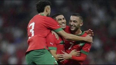 حكيم زياش نجم المنتخب المغربي -2022 (الإنترنت)