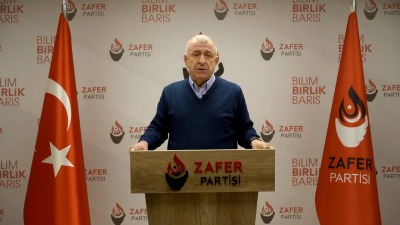 زعيم حزب النصر أوميت أوزداغ (وسائل إعلام تركية)
