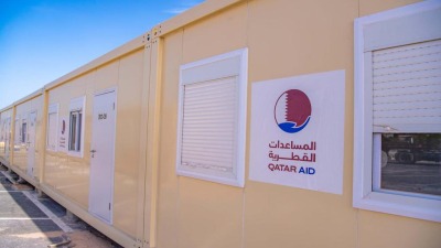 بيوت متنقلة من قطر لمتضرري زلزال سوريا وتركيا