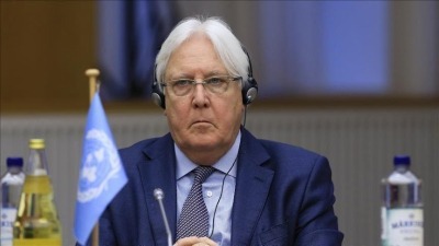 وكيل الأمين العام للأمم المتحدة للشؤون الإنسانية مارتن غريفيث "الأناضول"