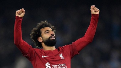 المصري الدولي محمد صلاح نجم ليفربول الإنجليزي