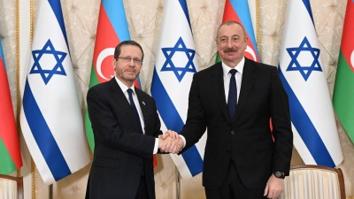 الرئيس الإسرائيلي يزور أذربيجان "جارة إيران" لتقوية العلاقات