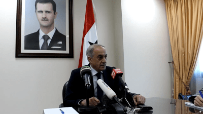 معاون وزير خارجية النظام السوري أيمن سوسان