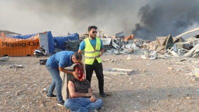 انفجار مرفأ بيروت ـ رويترز