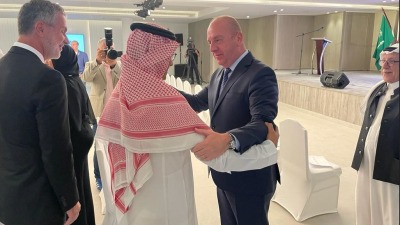 وزير السياحة في حكومة النظام السوري محمد رامي مارتيني في السعودية