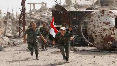 عناصر بقوات النظام السوري 