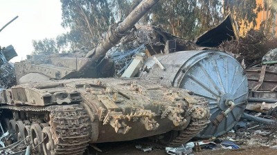 الجيش الإسرائيلي يبلغ عن سرقة دبابة "ميركافا 2" والشرطة تعثر عليها وسط الخردة