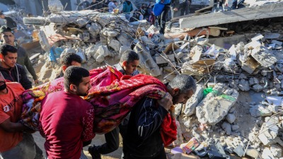 غارات إسرائيلية مكثفة على قطاع غزة المُحاصر - الأناضول