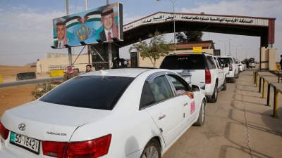 الحدود السورية الأردنية - رويترز