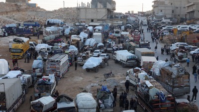 لاجئون سوريون في لبنان يعودون إلى بلادهم، أرشيف ـ رويترز