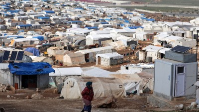 مخيم أطمة للنازحين والمهجرين شمال غربي سوريا ـ رويترز