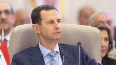 بشار الأسد في القمة العربية الـ 32 بمدينة جدة السعودية - 19 أيار 2023 (واس)