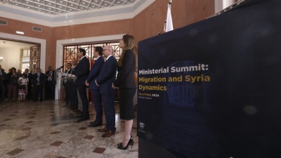 مؤتمر صحفي عقب القمة الوزارة بشأن سوريا والهجرة في قبرص ـ إنترنت
