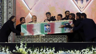 تشييع الرئيس الإيراني إبراهيم رئيسي