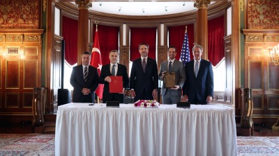 شركة "بوتاش" التركية توقع اتفاقية مع شركة "إكسون موبيل" الأميركية (X)