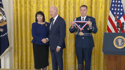 President Biden honors neurologist Hoda Akil