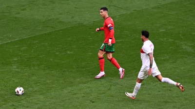 Soccer Football - Euro 2024 - Group F - Turkey v Portugal - Dortmund BVB Stadion, Dortmund, Germany - June 22, 2024 Portugal's Cristiano Ronaldo in action REUTERS/Kacper Pempel