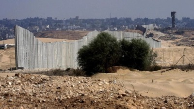 محور فلادليفا "محور صلاح الدين" بين مصر وقطاع غزة (AFP)
