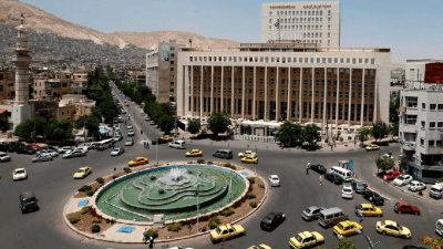 ساحة السبع بحرات في دمشق - AFP