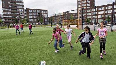 Syrian children in the Netherlands