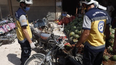 انفجار دراجة نارية مفخخة في عفرين شمالي حلب